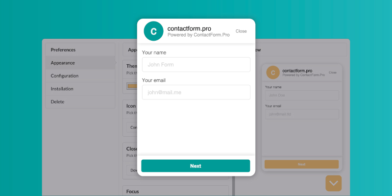 Inside ContactForm.Pro - A Visual Guide